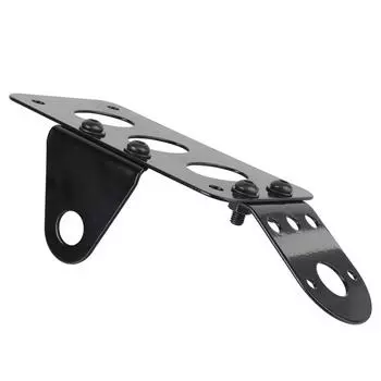 Rear license Plate Bracket Side Mounted Taillights Motorcycle Turn Signal Bracket For Harley 883 Universal Metal Black чёрный