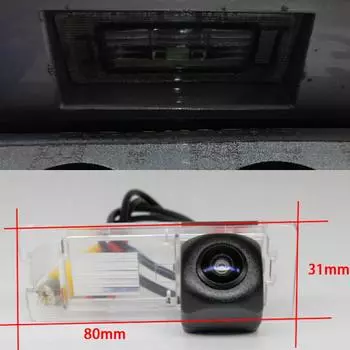 Rear Reverse Camera CCD HD Night Vision High quality RCA Back up License Plate Light For Renault Espace 4 Espace IV 2002~2014