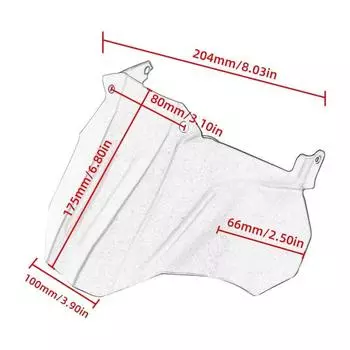 Rear Wheel Mudguards Splash Guard Replacement For BMW R1300GS R1300 GS 2023 2024