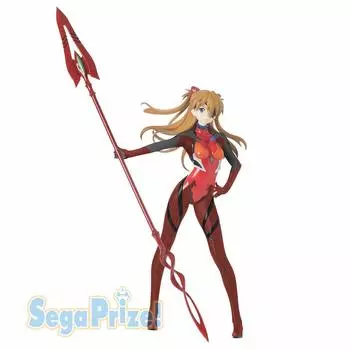 Ребилд Evangelion Limited Premium Figure Asuka x Spear of Cassius LPM Figure 1 тип в общей сложности