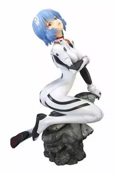 Ребилд костюма Evangelion Рей Аянами Plug ver.:RE масштаб 1/6, готовая фигурка, окрашенная в ПВХ