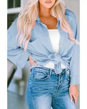 Ребристая резиновая рама Azura Exchange S небесно-голубой