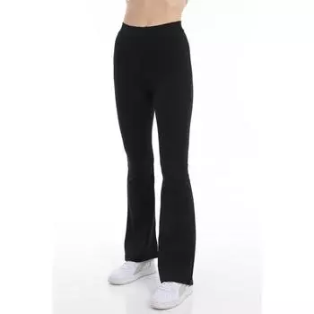 Ребристые леггинсы из лайкры с высокой талией в испанском стиле