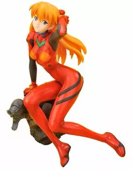 Реконструкция костюма Evangelion Shikinami Asuka Langley, масштабная ПВХ-покрашенная готовая фигурка ~Версия Plug~RE 1/6