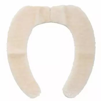 Rec Matou Suction Benza Sheet Fluffy Boa Washable Просто наденьте его (бежевый)