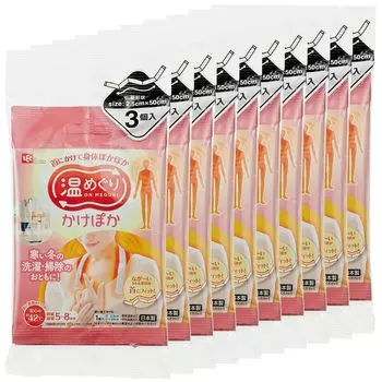 REC Warming Warm Kakepoka одноразовая грелка для шеи Сделано в Японии (30 штук) белый