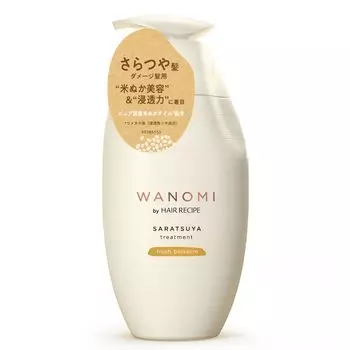 Рецепт для волос Wanomi Saratsya Treatment Pump 350 г для поврежденных волос