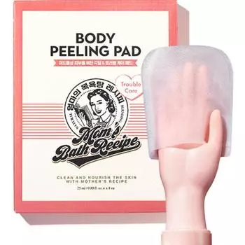 Рецепт отшелушивающего пилинга Mom s Bathroom Recipe Trouble Care Body Scrub, 25 мл, 8 шт.