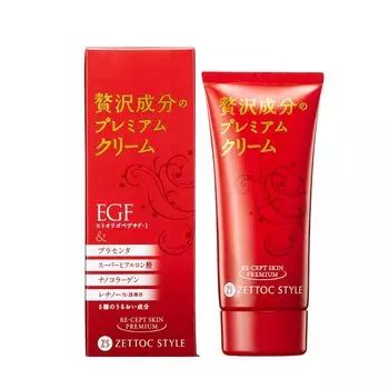 Recept Skin Premium EGF Placenta Super Hyaluronic Acid Nano Collagen Retinol Petit Price разработано [Официально] Внутреннее (Кремовый цвет)