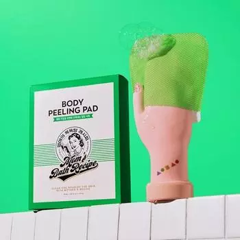 Рецепт ванны мамы. Пилинг-диски для тела 6 шт. (Оригинальный/Сильный/Уход за проблемами) 8 original sheets