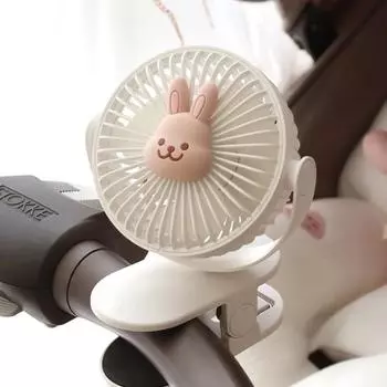 Перезаряжаемый вентилятор с клипсой, портативный вентилятор для детской коляски, мини-персональный охлаждающий вентилятор для автомобильного сиденья, детской кроватки, похода, спортзала
