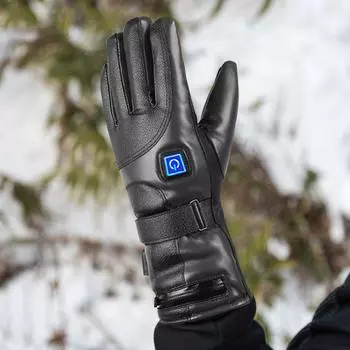 Rechargeable Heated Gloves 3 Temperature Levels Heating Gloves Battery Powered Heating Gloves for Outdoor Cycling Skiing Hiking spain