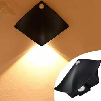 Rechargeable LED Night Light Human Body Induction Wireless LED Wall Lamp For Bedroom Living Room Stair Decor Indoor Lighting