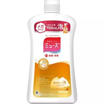 Reckitt Benckiser MUSE Foam Fruity Fresh Extra Large Size Refill 700ml (Квази-лекарство) Мыло для рук Muse Foam Type 1. Одно нажатие на насос дает около 1 дозы.