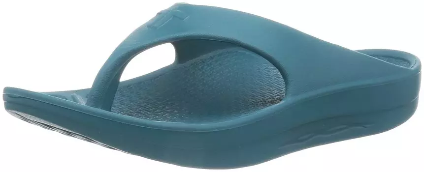 Recovery Sandals FLIP FLOP Shock Absorption Lightweight Arch Support Cushioning EVA Teal Blue cm [Telic] [Genuine Product] 25.5 cm~26.0