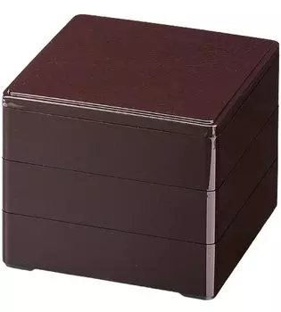 Recreation Bento Box Сделано в Японии 3 уровня Размеры Aya Shintame xx J-kitchens (Bento Box) 4.5 13.4см 13.4см 12.7см