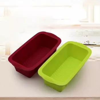 Прямоугольная силиконовая форма для выпечки, инструменты для конфет, тостов, пасхальный хлеб, инструмент для выпечки, кухонные принадлежности, противень для выпечки тортов