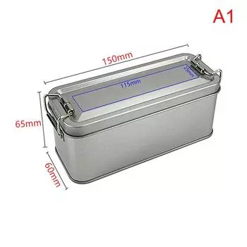 Rectangular Tinplate Cookie Tins Box With Lid Dustproof Home Kitchen Desktop Storage Tin For Candy Coffee Tea Jewelry Chocolate 15*6.5*6cm