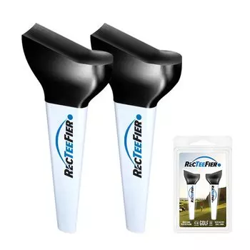 RecTeeFier Golf Slice Correction Tee (1 Pack)