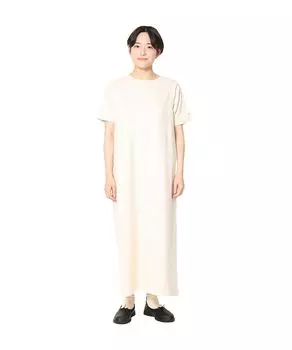 Recycled Cotton Dress size 1 OATMEAL Festival Camping Outdoor [Snow Peak] SW-25SW401