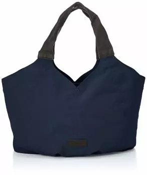 Recycled nylon fluffy tote M size Navy [Isaac] Y01-03-02 Women s