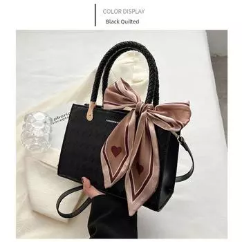 Red Bag Women s Wedding Crossbody Wedding Bag Light Luxury Minority Bridal Bag 2025 New Arrival Large Capacity Wedding Handbag Black Quilted