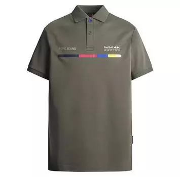 Red Bull Racing Graphic Print Logo поло поло с короткими рукавами S