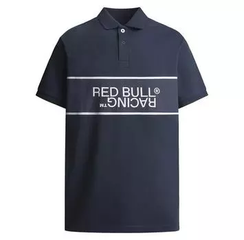Red Bull Racing Panel Print Logo поло поло с короткими рукавами L
