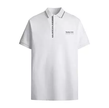 Red Bull Racing Tipped Logo поло поло с короткими рукавами L