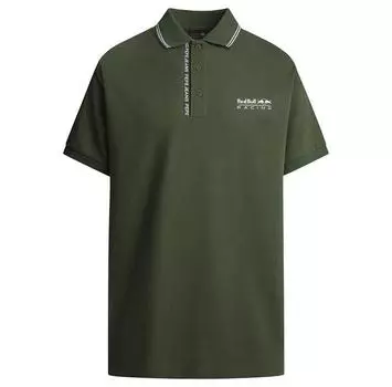 Red Bull Racing Tipped Logo поло поло с короткими рукавами L