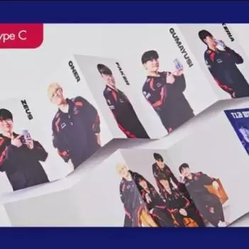 Red Bull T-1 Photo Card C Type Booklet
