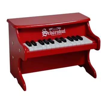 Red First Piano 2522R Schoenhut25-Key My II []