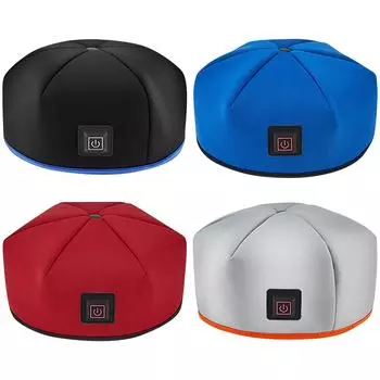 Red Light Hair Growth Cap Hair Growth Helmet Rechargeable Hair Growth Hat Red Light Therapy Cap for Men Women чёрный