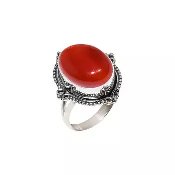 Red Onyx - Brazil 925 Sterling Silver Ring V4548, Red Ring, Oval Ring, Valentin s Day Gift, Gift For Her, Birthday Gift, Handmade Jewelry, Silver Jewe