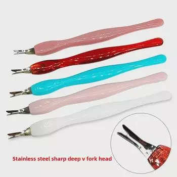 «Red Sharp Вилка для удаления омертвевшей кожи для маникюрных инструментов»