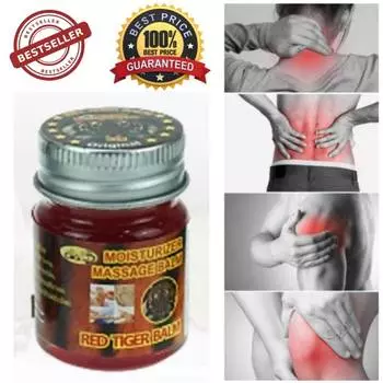 Красный тигровый травяной бальзам натуральный теплый массажный облегчение боли в мышцах 50 г x 1