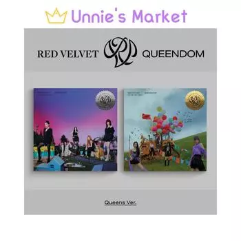 Red Velvet - Queendom Queens, версия. Альбом (случайный) + Бесплатный подарок Random 1EA