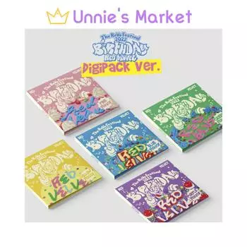 Red Velvet - The ReVe Festival 2022 - Дигипак ко дню рождения, версия. (случайный) + Бесплатный подарок Random 1ea