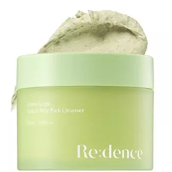 Redence Green Grape Gelato Perfect Whip Mildly Acidic Hypoallergenic Pore Deep Pack Cleanser, 1 pack
