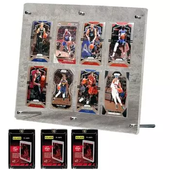REDICE Screw Down Display совместим с УФ-излучением, включает в себя 3 магнитных карты дисплея, совместимых с коллекционными картами, толщиной 2 мм, 3 магнитных корпуса,