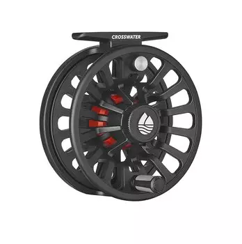 Redington Crosswater IV Fly Reel Прочная рыболовная катушка для нахлыста, черная, 4/5/6 чёрный