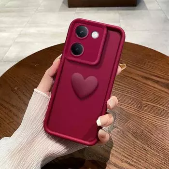 Redmi10 Note10 10pro милый 3D Love Heart силиконовый чехол для Xiaomi Redmi Note 10 Pro 4g 5g 10s женский защитный объектив мягкая задняя крышка Redmi Note 10 4G&Silicone Case