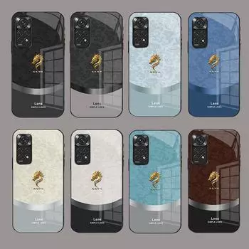 Redmi K50 Dragon Qi Chongtian K60 Note 8A Pro Стеклянный чехол в китайском стиле, защита от падений. Redmi Note 4