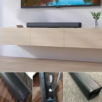 Redmi TV Speaker BT TV Stereo Soundbar Aux 3.5mm Wired BT5.0 Audio Home Theater TV Speaker