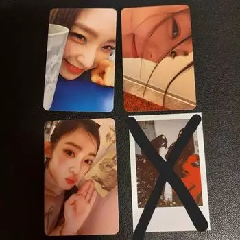 Redvelvet Irene Like A Flower Mirror Альбом Фотокарточка Упаковка из 3 штук