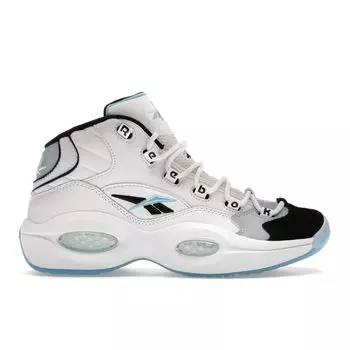 Reebok Anuel AA x Question Mid Double Toe Caribbean Sky Unisex Sneakers White Footwear-White Core-Black IF7394 36