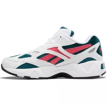 Reebok Aztrek 96 Teal Pink Мужские кроссовки White Deep-Teal Blazing-Pink DV6755