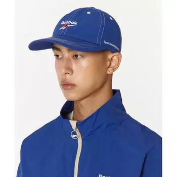 Reebok Basic Logo Nylon Ball Cap Blue F