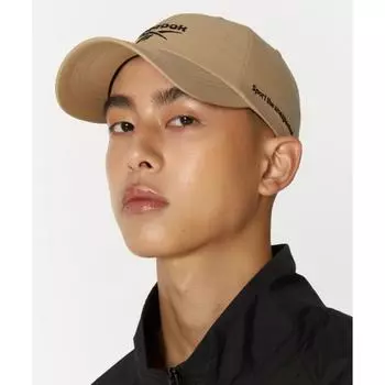 Reebok Basic Logo Stretch Ball Cap Beige F