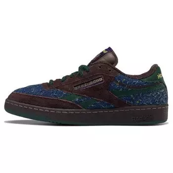 Reebok Brain Dead x Club C Revenge Purple Abyss Batik Синие кроссовки унисекс Dark-Forest-F17-R GX9593 41